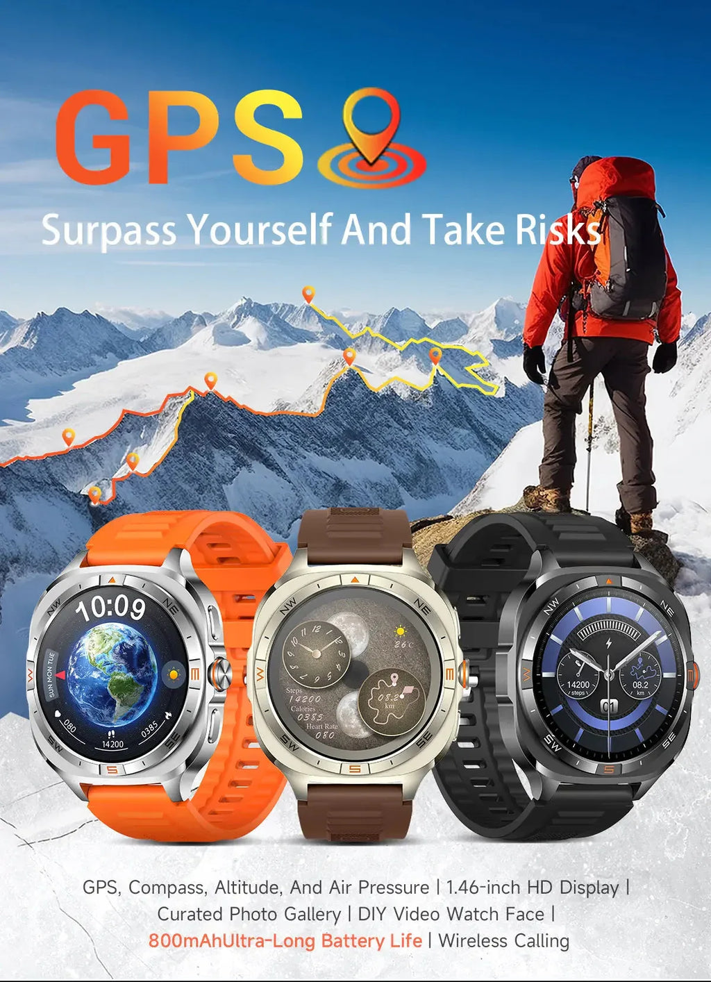 Men's GPS smart watch™ - RS Store