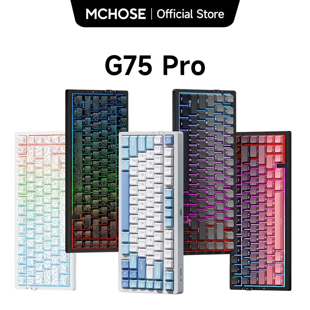 G75 Pro Wireless Mechanical Keyboard Mchose™ - RS Store