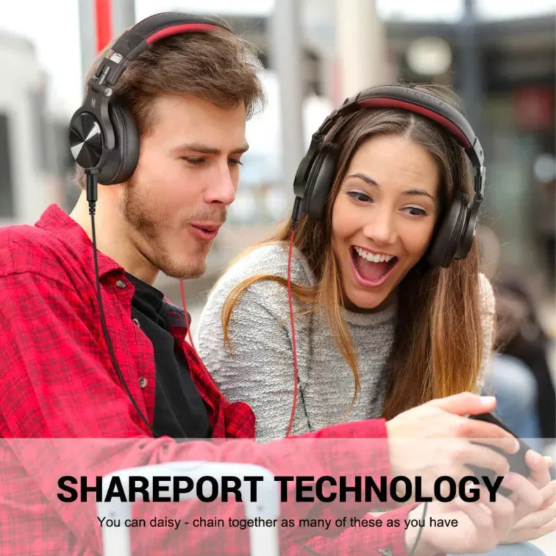 Wired Over Ear Headphone With Mic Oneodio™ - RS Store