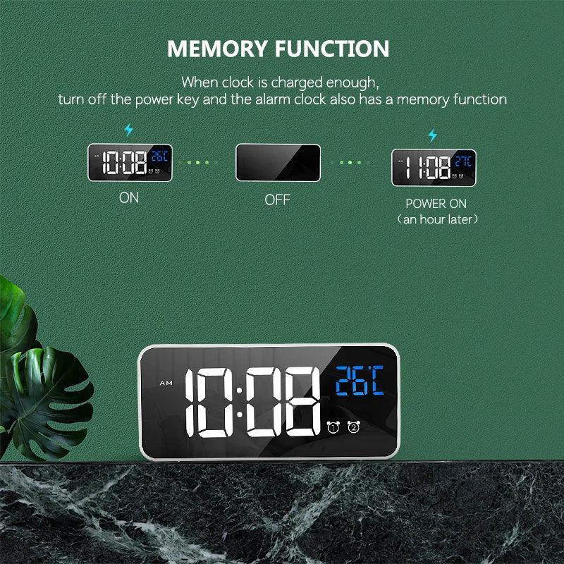 Digital Alarm Clock Niditon™ - RS Store
