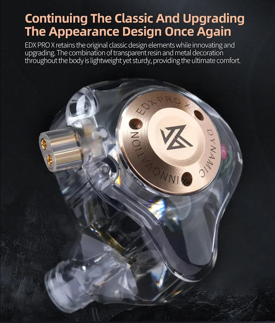 EDX PRO X IEM Earphones KZ™ - RS Store