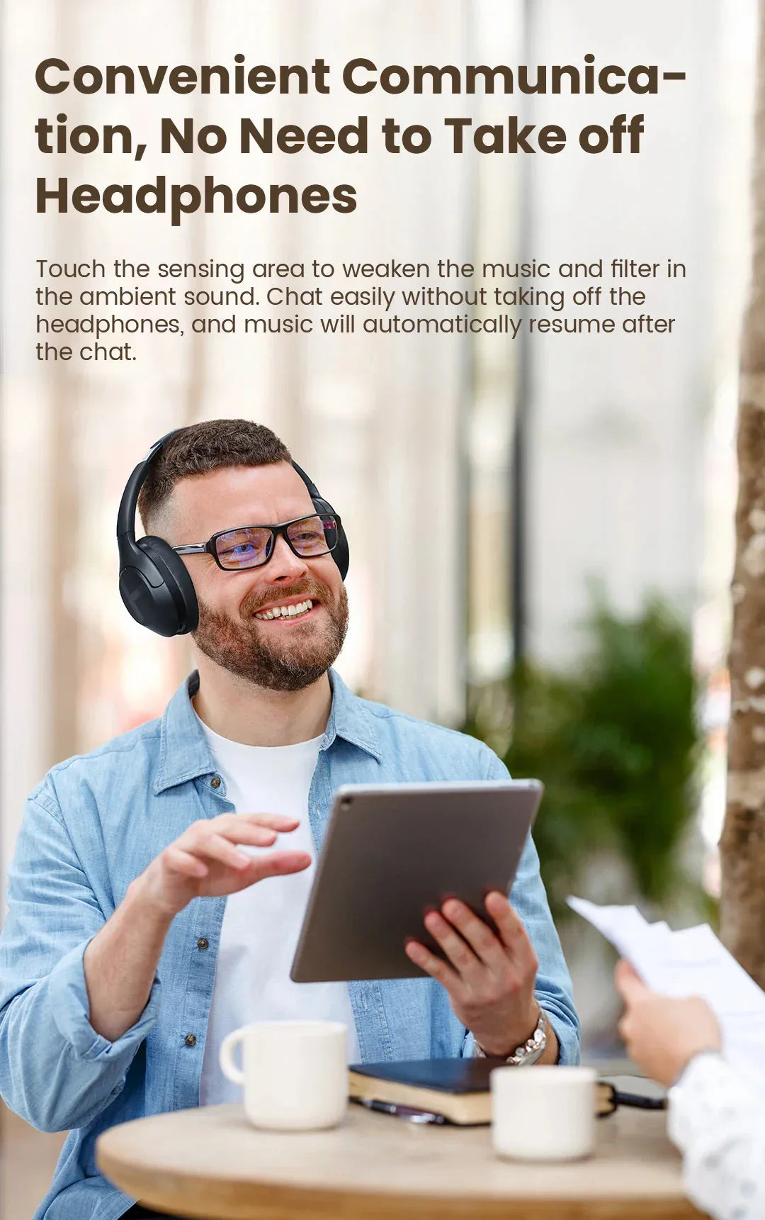 S35 ANC Wireless Headphones Haylou™ - RS Store