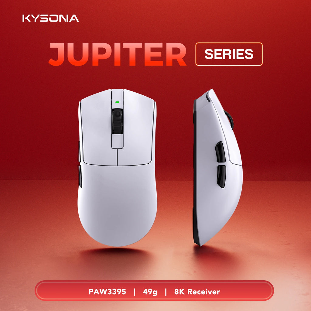 Wireless Mouse PAW3395 Sensor 26000DPI Kysona™