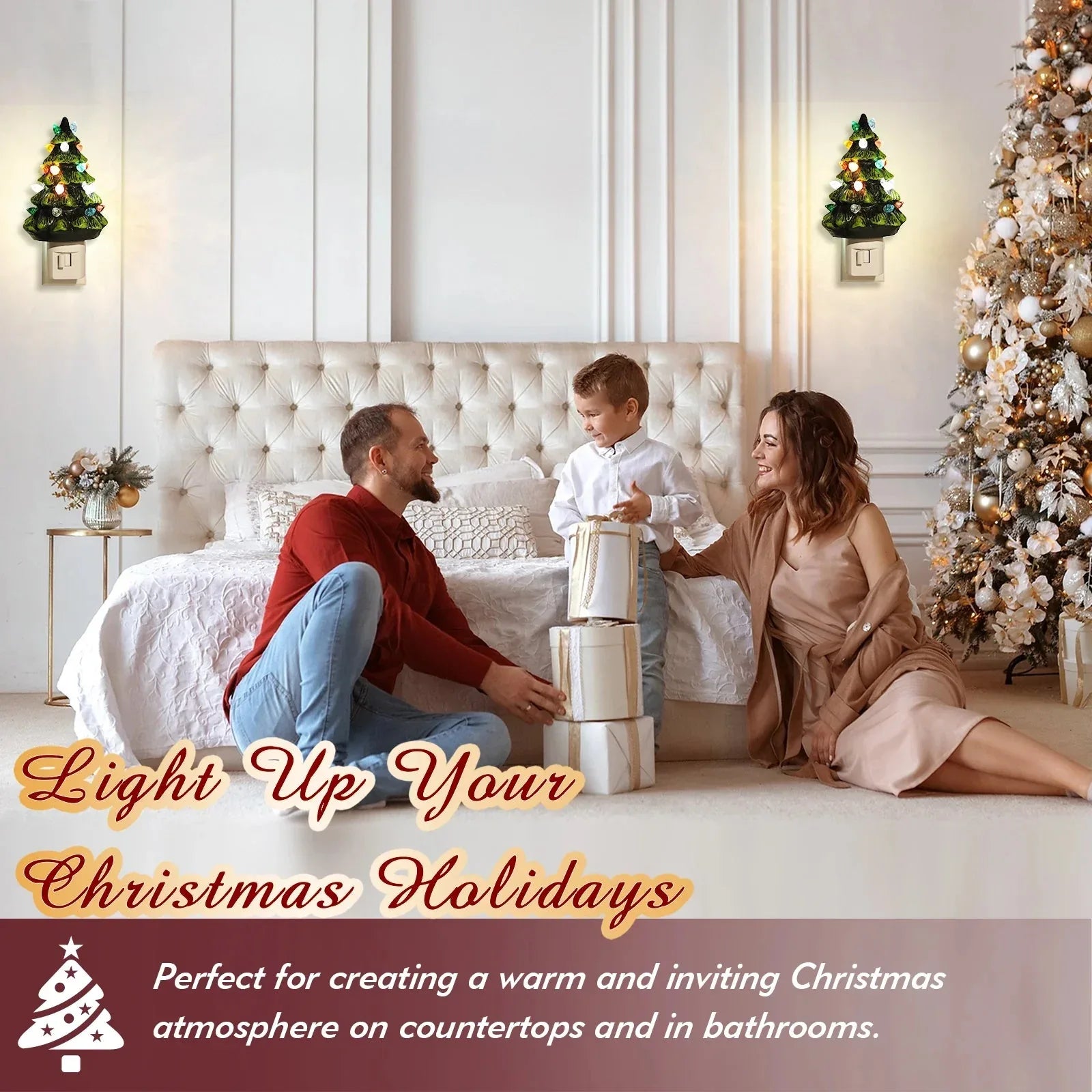 Christmas Tree Night Lamp Electric APWIKOGER™ - RS Store