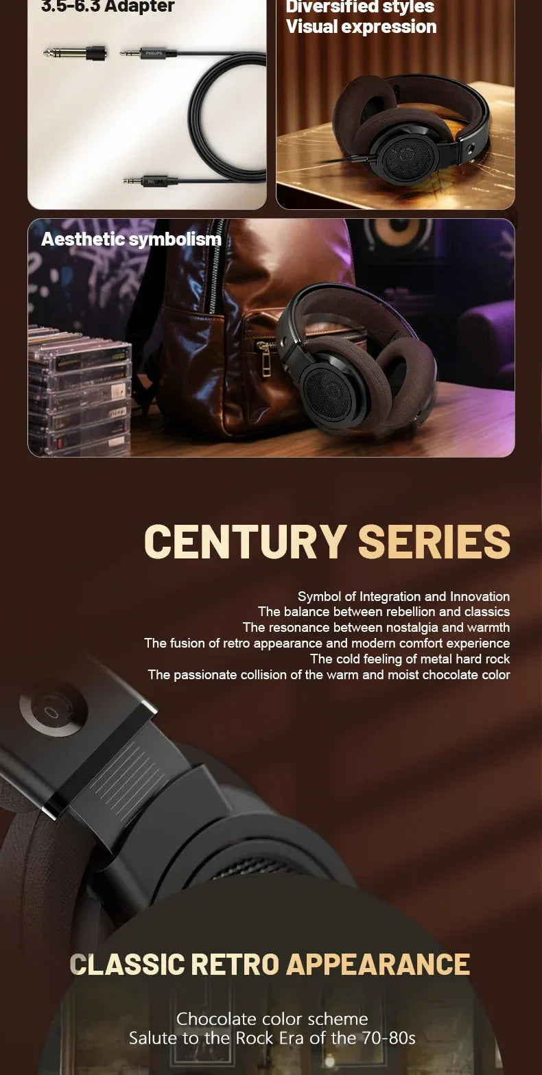 Open-Back Headphones Philips™ - RS Store