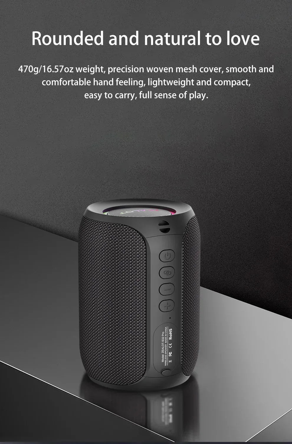 ZEALOT S32 pro Bluetooth Wireless Outdoor Portable Subwoofer Speaker™ - RS Store