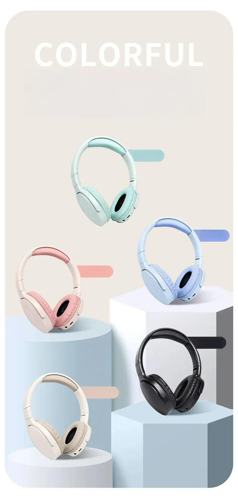 Fashion Bluetooth Wireless Headphones™ - RS Store