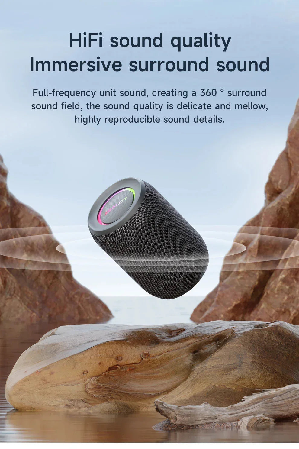 ZEALOT S32PRO 15W Portable Bluetooth Speaker™ - RS Store