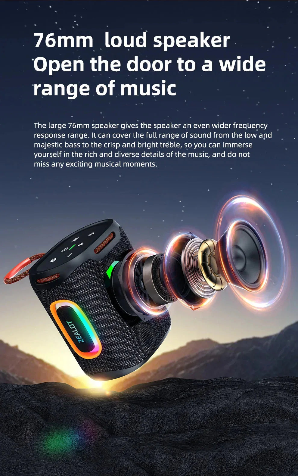 Zealot S122 Bluetooth Speaker™ - RS Store