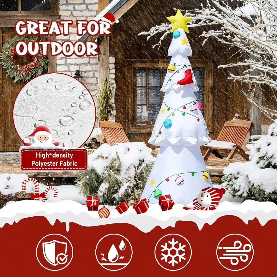 10FT Inflatable Christmas Tree White™