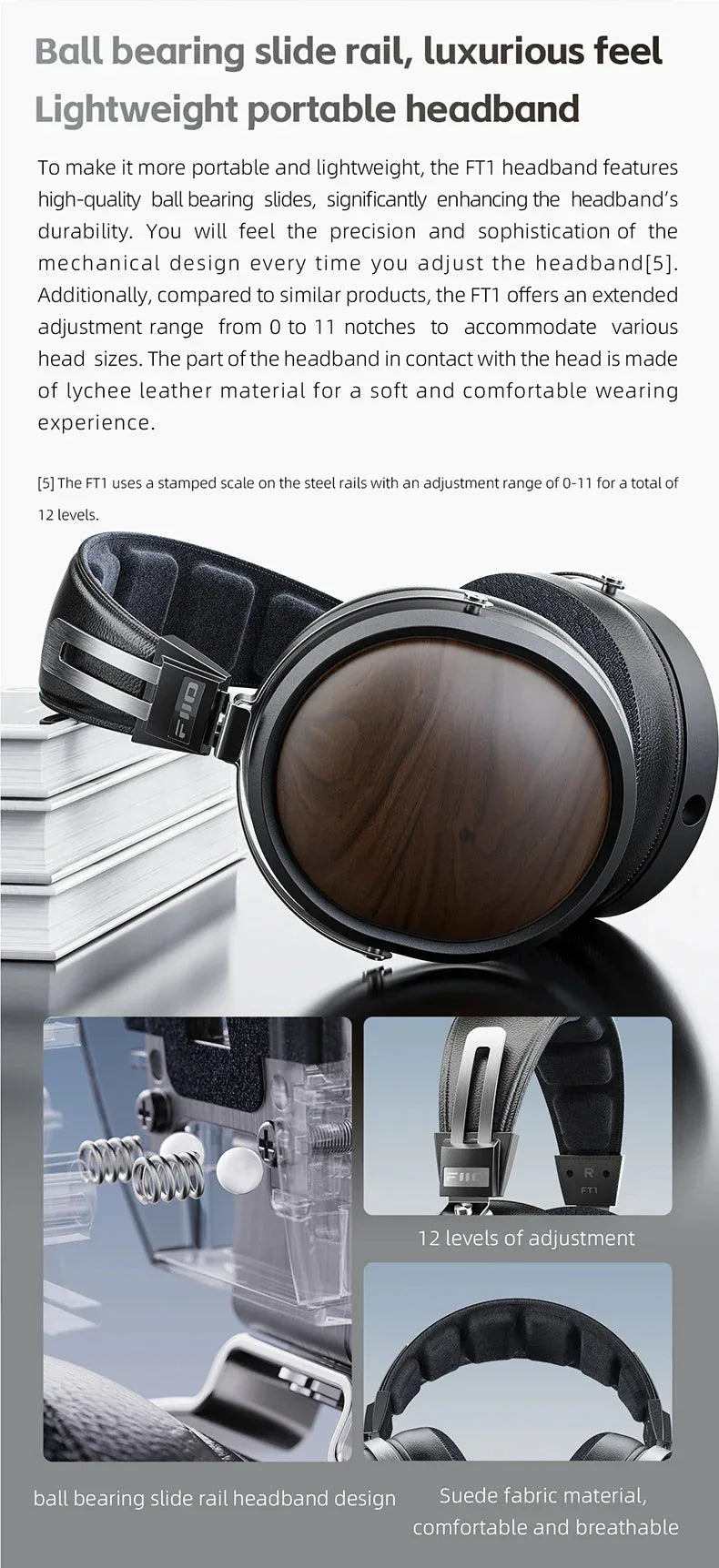 Closed-Back Over-Ear Headphones FiiO™ - RS Store