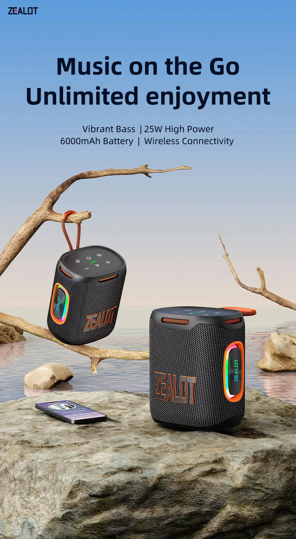 Zealot S122 Bluetooth Speaker™ - RS Store