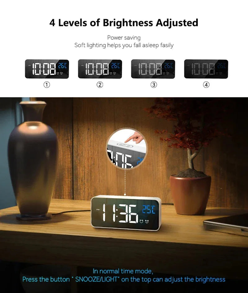 Digital Alarm Clock Niditon™ - RS Store
