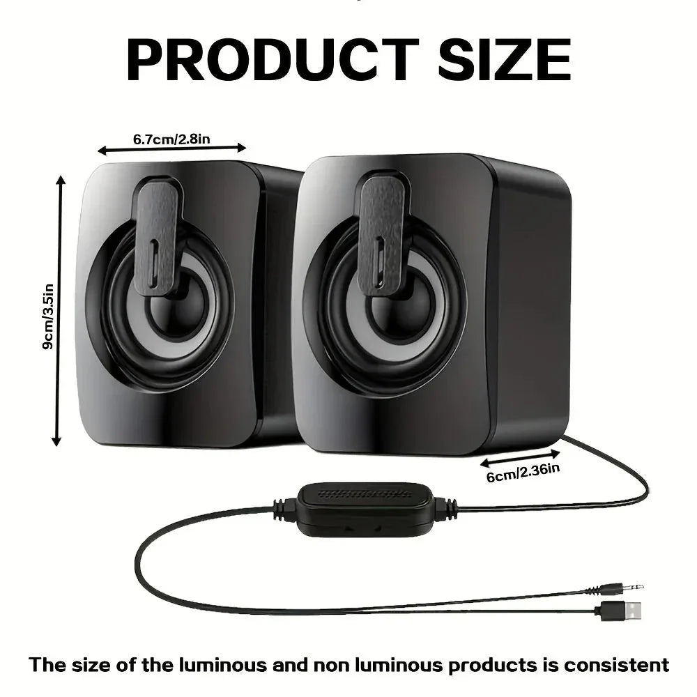 Computer Speakers PC Sound Box Vghelo™ - RS Store