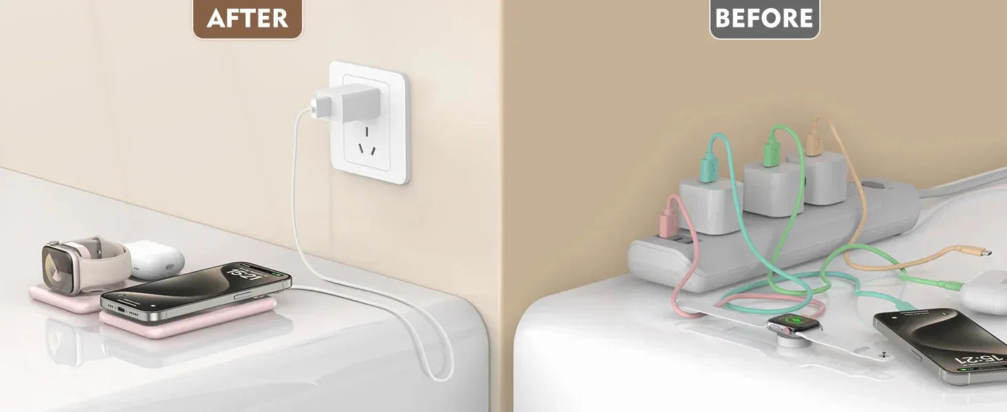 Cell Phone Wireless Charger 3-in-1™ - RS Store