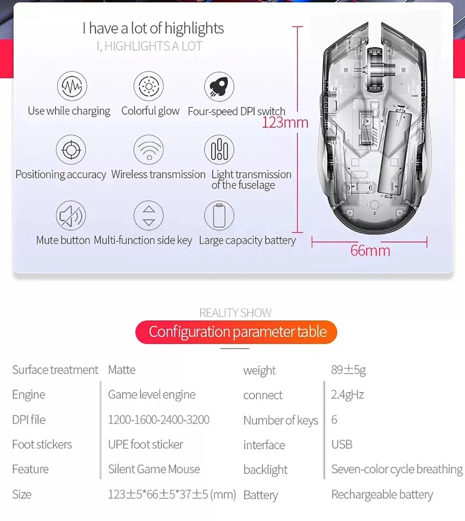 Wired Gaming Mouse Ssmmdz™ - RS Store