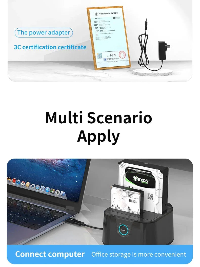 GODO Hard Drive Docking Station™ - RS Store