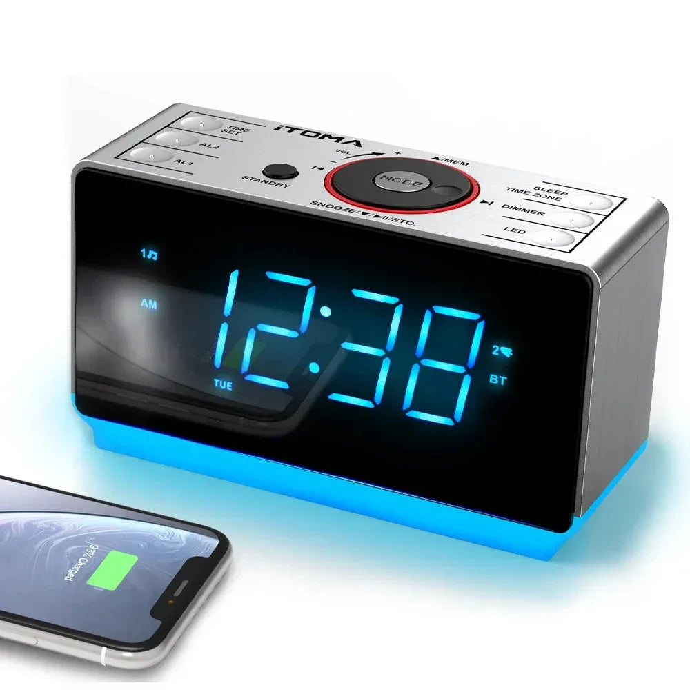 Digital Alarm Clock Radio™ - RS Store