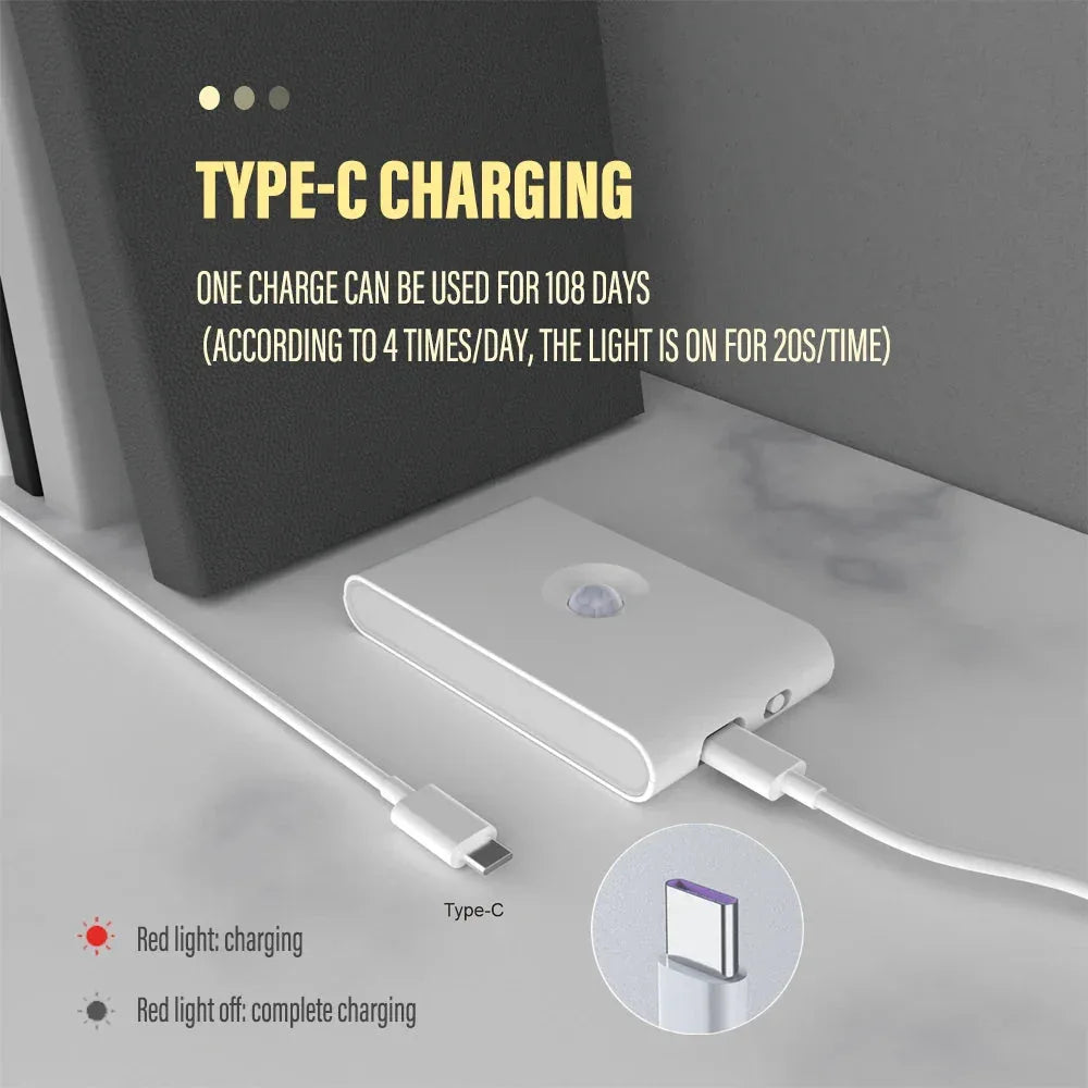 LED Induction Night Light Wireless USB Charging Lihangstar™ - RS Store
