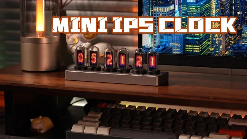 WIFI Control IPS Nixie Tube Alarm Clock Neimz™ - RS Store