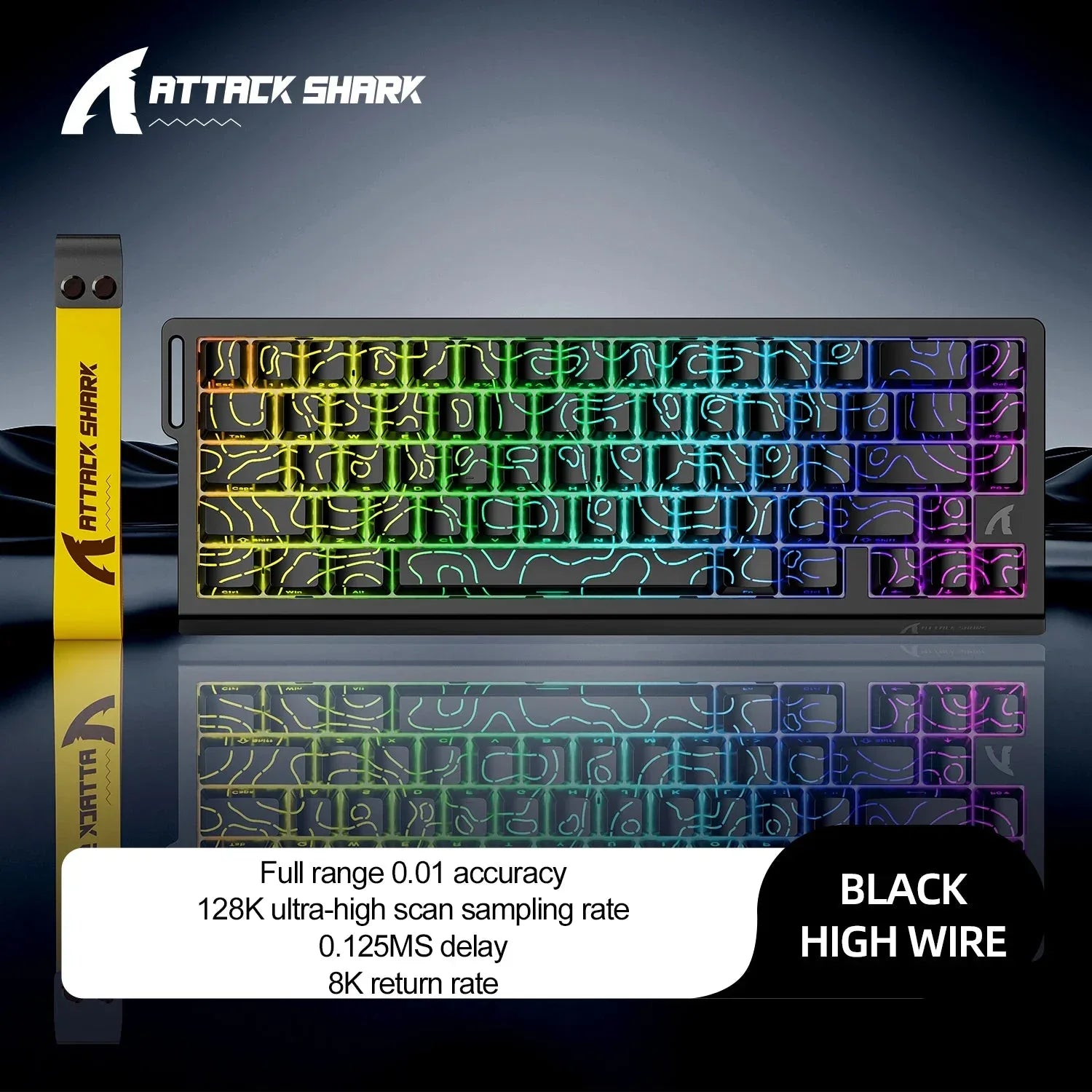Magnetic Gaming Keyboard ATTACK SHARK™ - RS Store