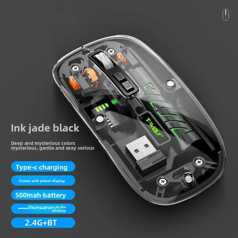 Transparent Wireless Mouse Opuyym™ - RS Store