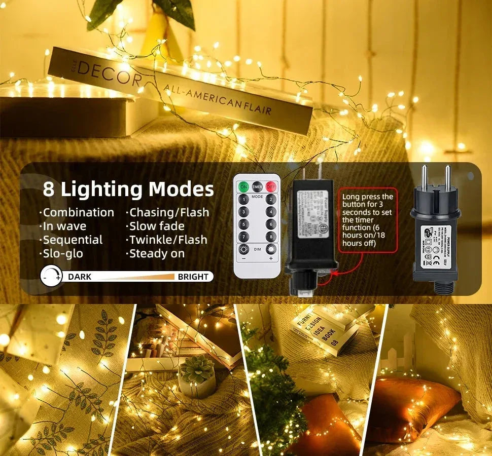 30-75M LED Firecracker String Lights IEEYEEY™ - RS Store