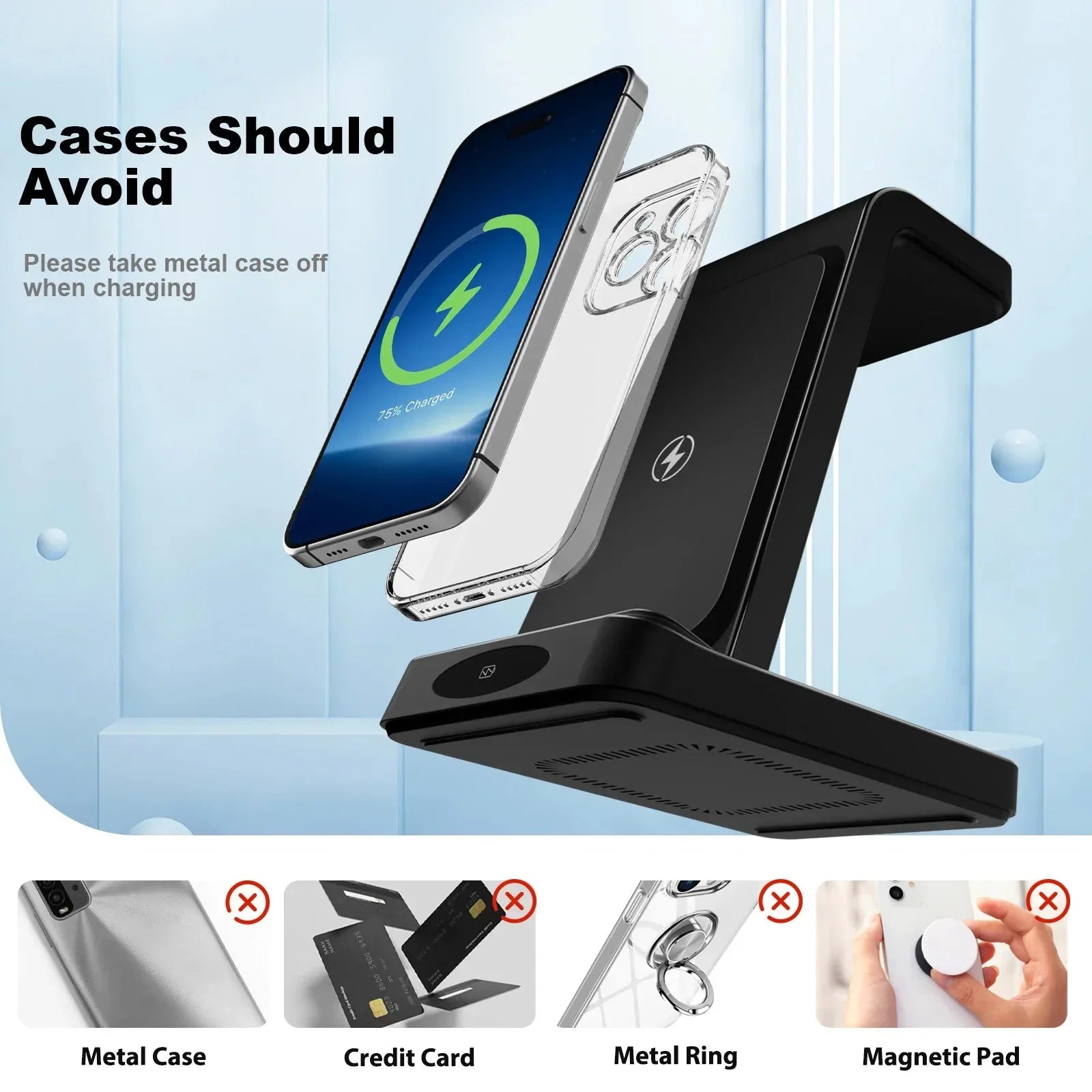 3-in-1 Wireless Charging Station™ - RS Store