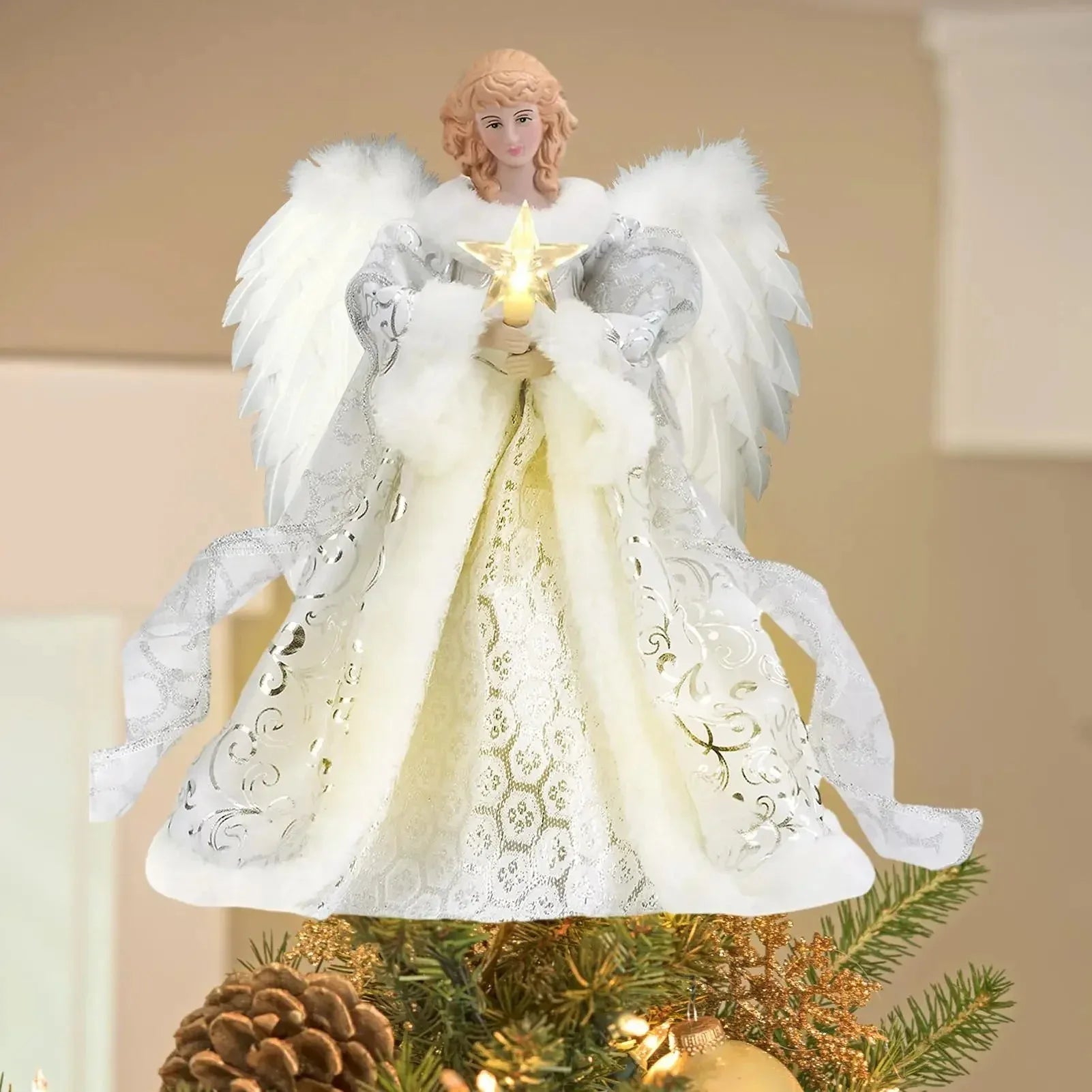 Christmas Tree Topper Angel Tree Topper Light™ - RS Store