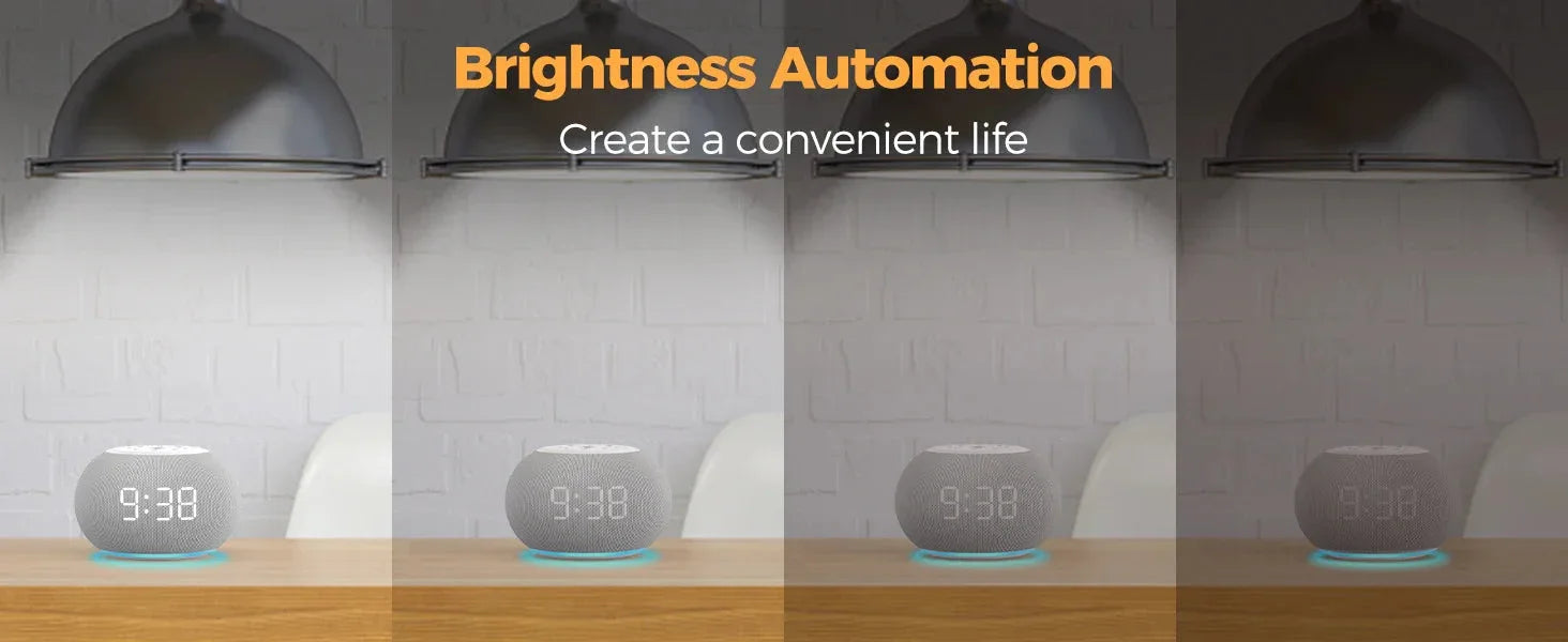 Auto-Dimmable Sound Machine Alarm Clock Anjank™ - RS Store