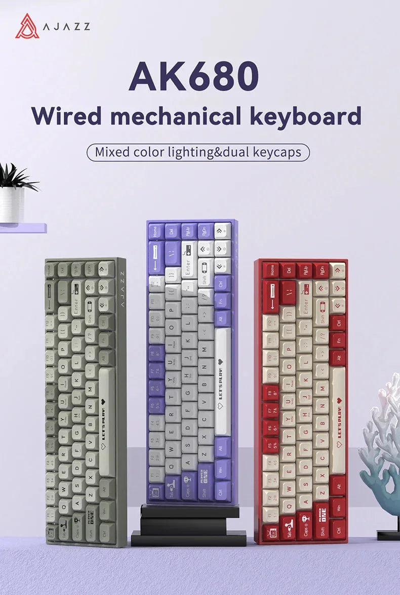 AK680 Gaming Mechanical Keyboard Ajazz™ - RS Store