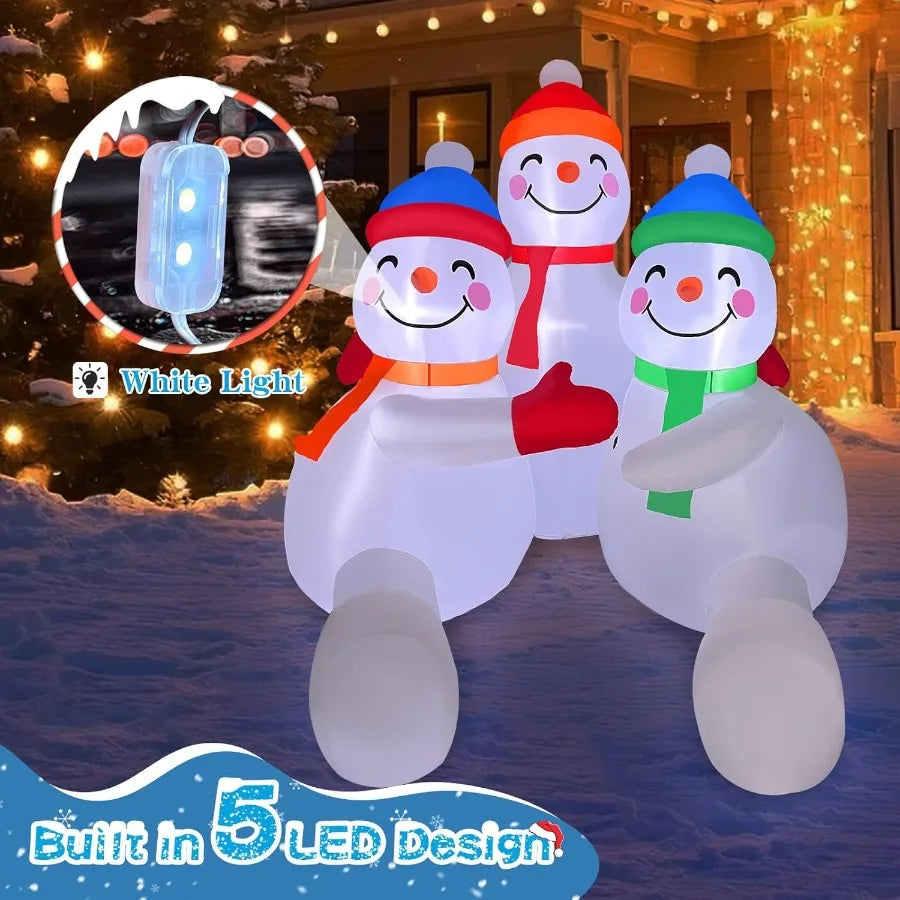 2025 Christmas Inflatable Snowman 6FT™
