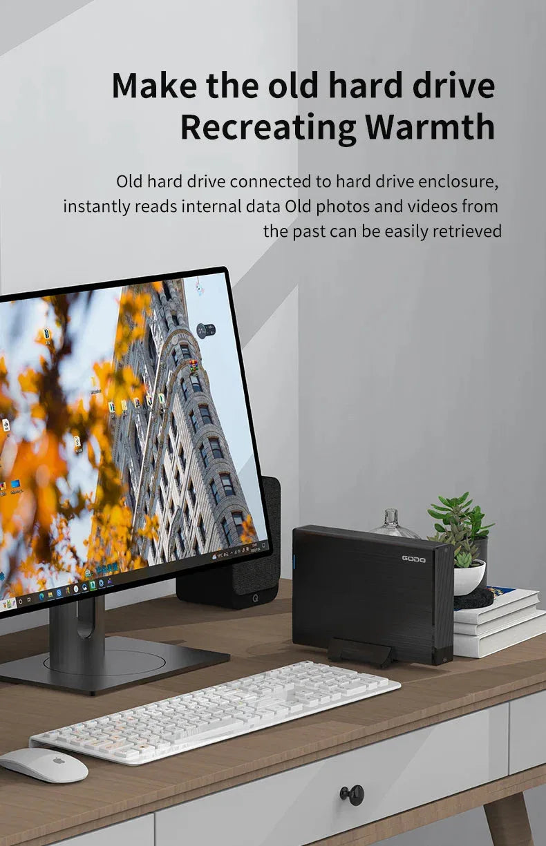 GODO USB 3.0 3.5 Inch SATA HDD SSD External Hard Drive™ - RS Store