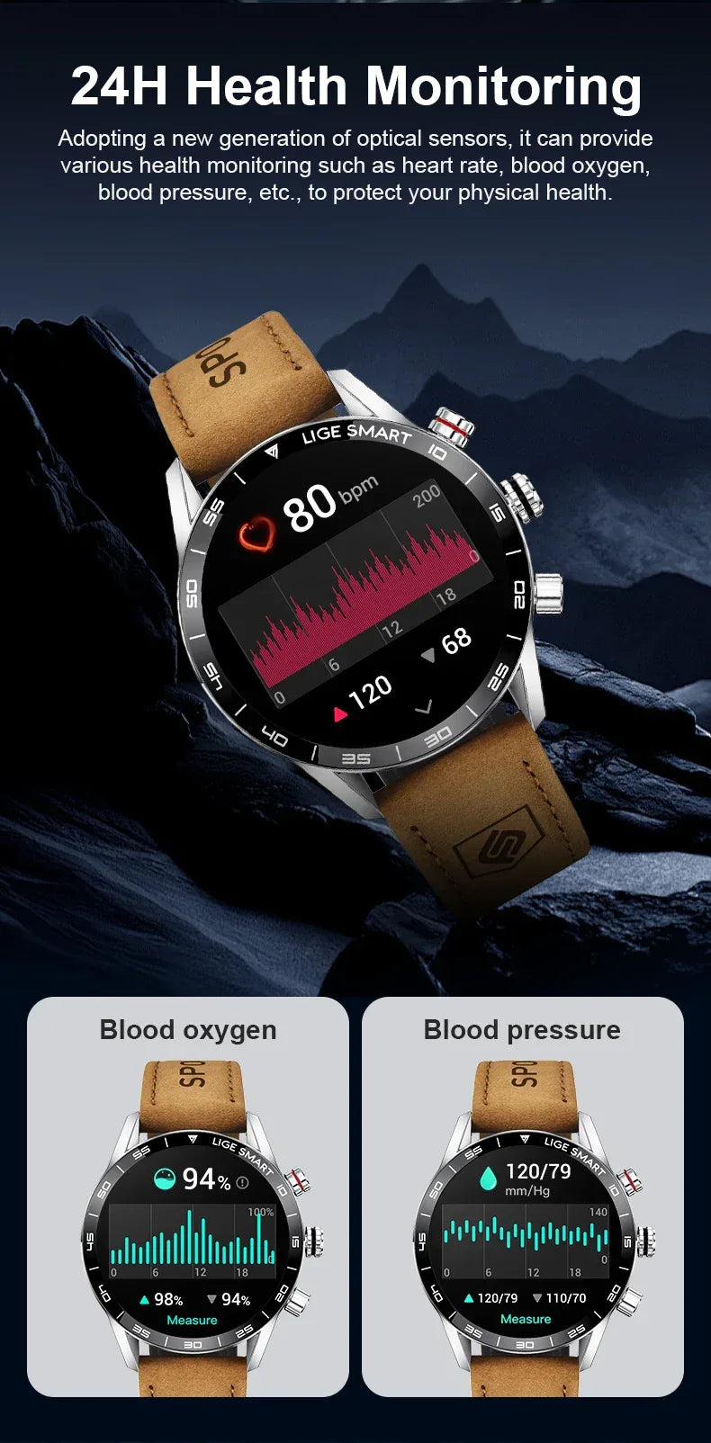 LIGE GPS Smart Watch™ - RS Store