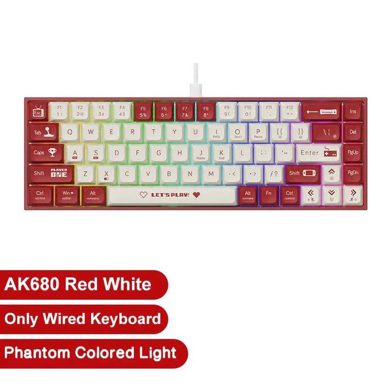 AK680 Gaming Mechanical Keyboard Ajazz™ - RS Store