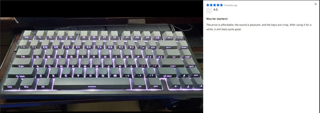 G75 Pro Wireless Mechanical Keyboard Mchose™ - RS Store