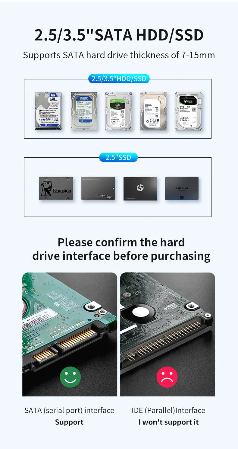 GODO Hard Drive Docking Station™ - RS Store