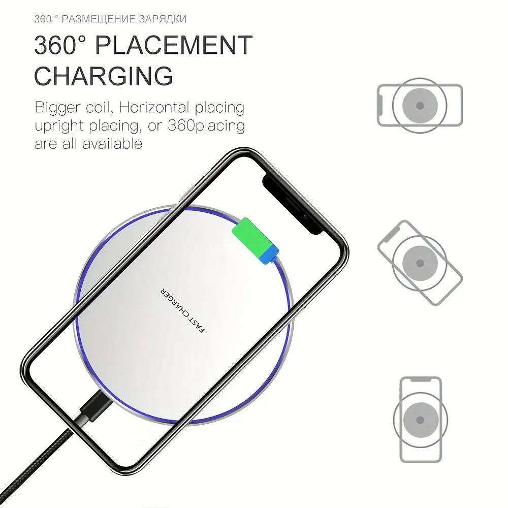 100W Wireless Charger Pad Stand Gekemal™ - RS Store