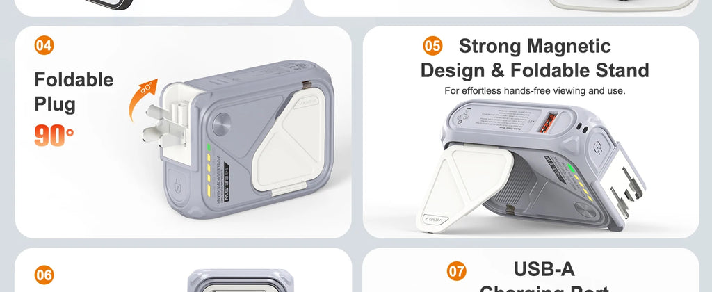 10000mAh Magnetic Wireless Power Bank Prunus™