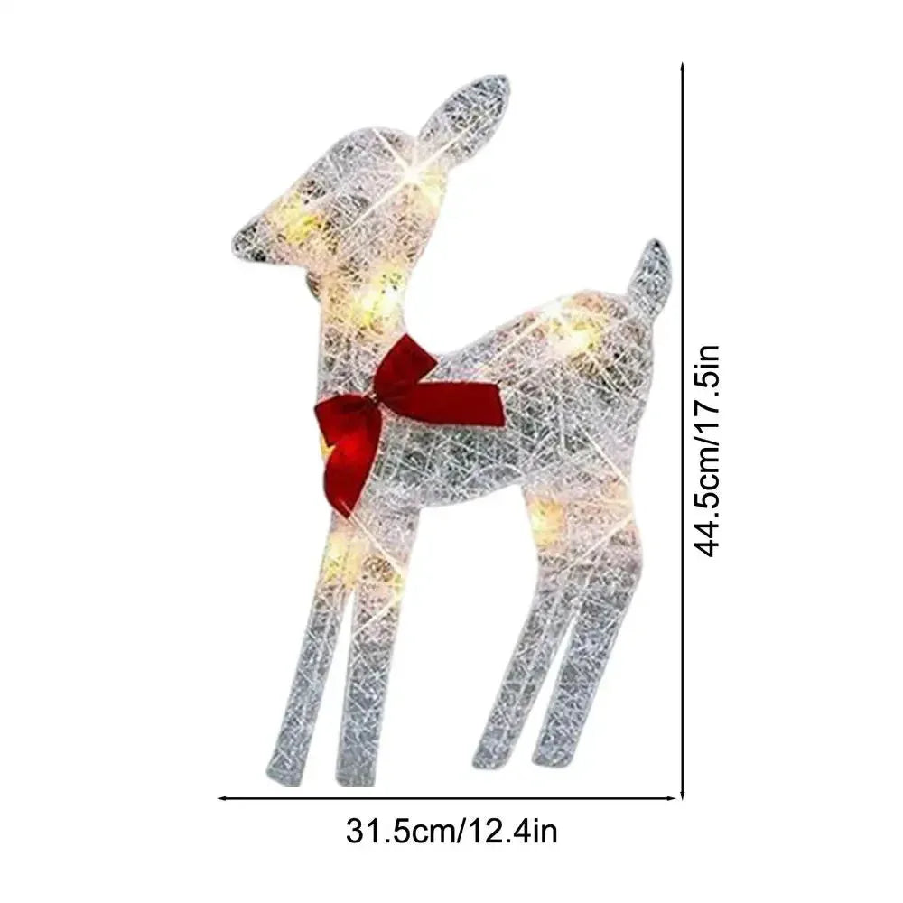 Lighted Christmas Deer Holiday™ - RS Store