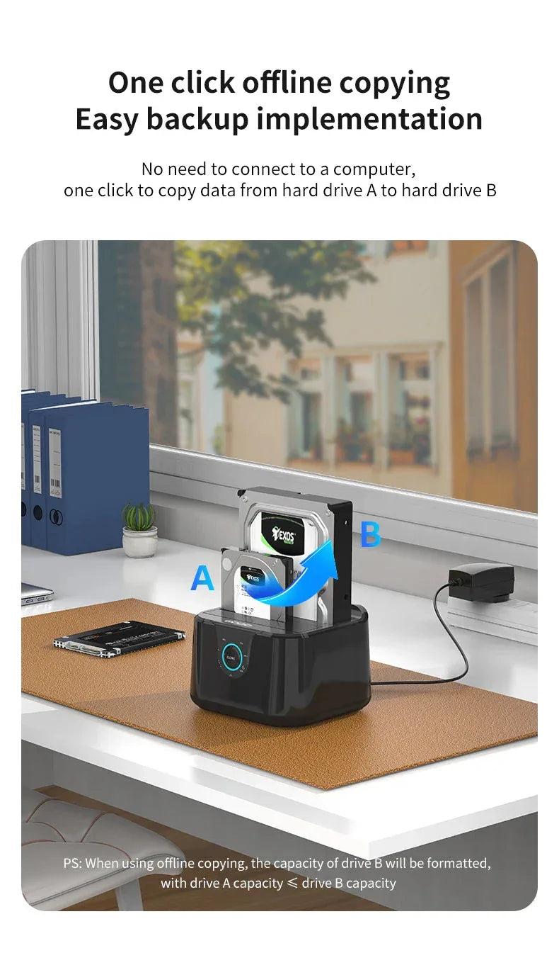 GODO Hard Drive Docking Station™ - RS Store