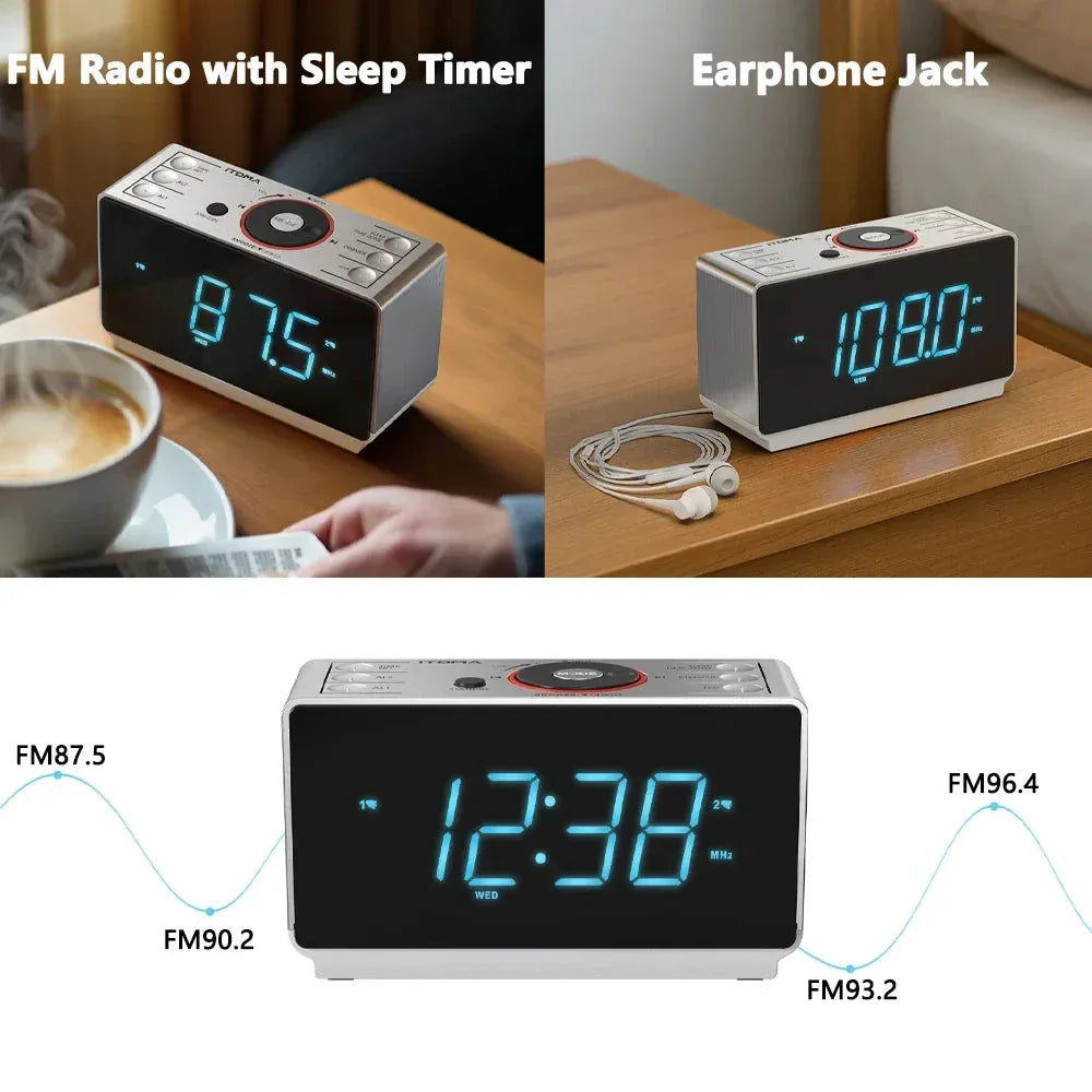 Digital Alarm Clock Radio™ - RS Store