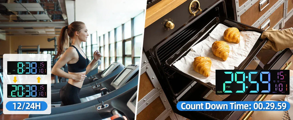 16.2'' Large Digital Wall Clock Cyp™ - RS Store