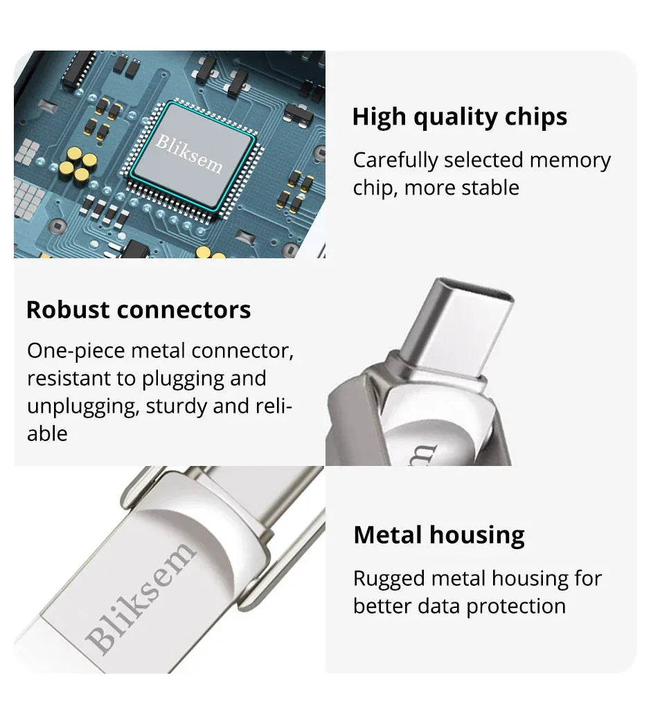 Bliksem 2in1 USB Flash Drive™ - RS Store