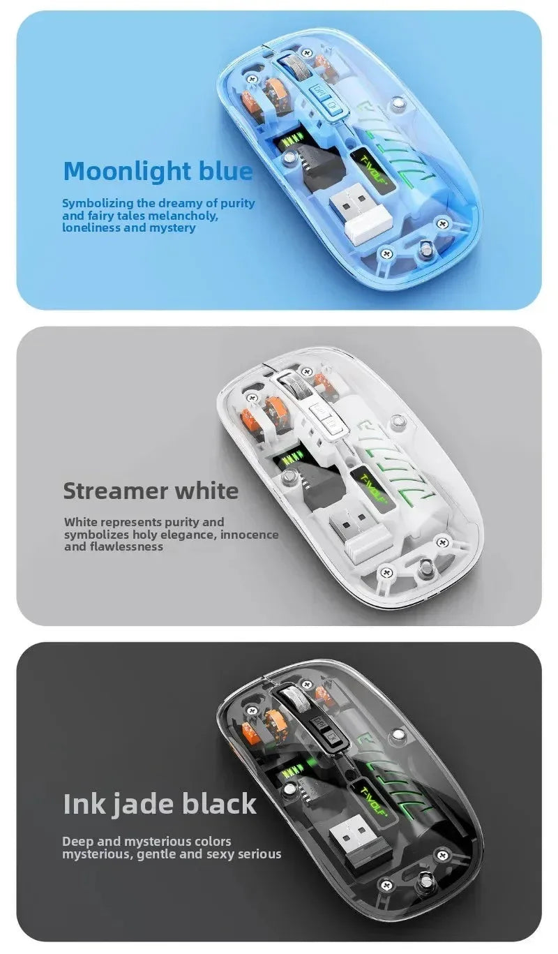Transparent Wireless Mouse Opuyym™ - RS Store
