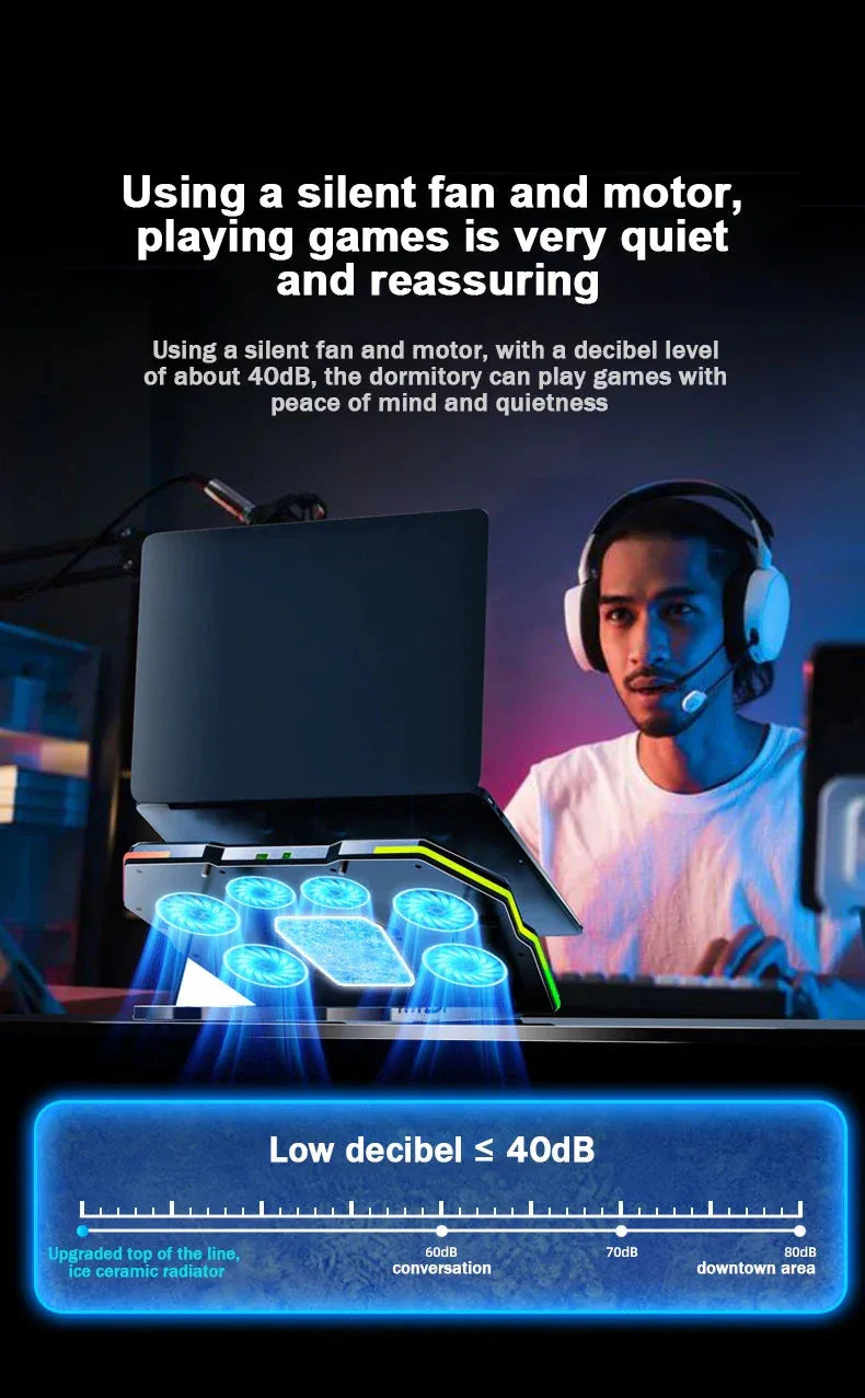 D13 Semiconductor Game Laptop Cooling Pad™ - RS Store