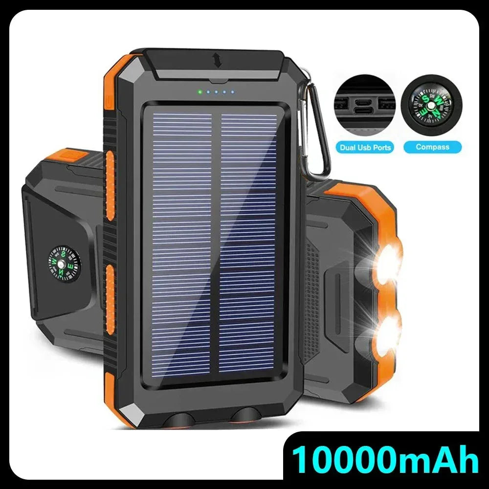 Outdoor Solar Power Bank 4-in-1 10000mAh™ - RS Store