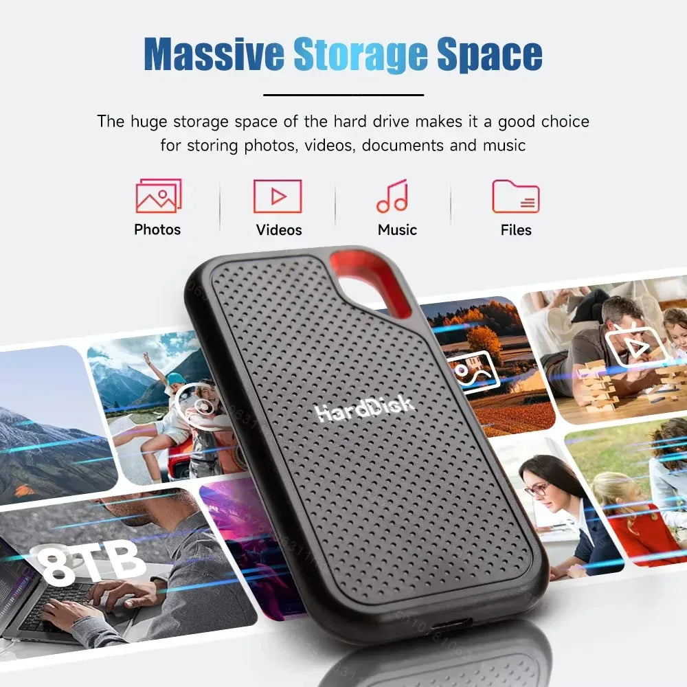 High-speed External Hard Drive 1TB ™ - RS Store