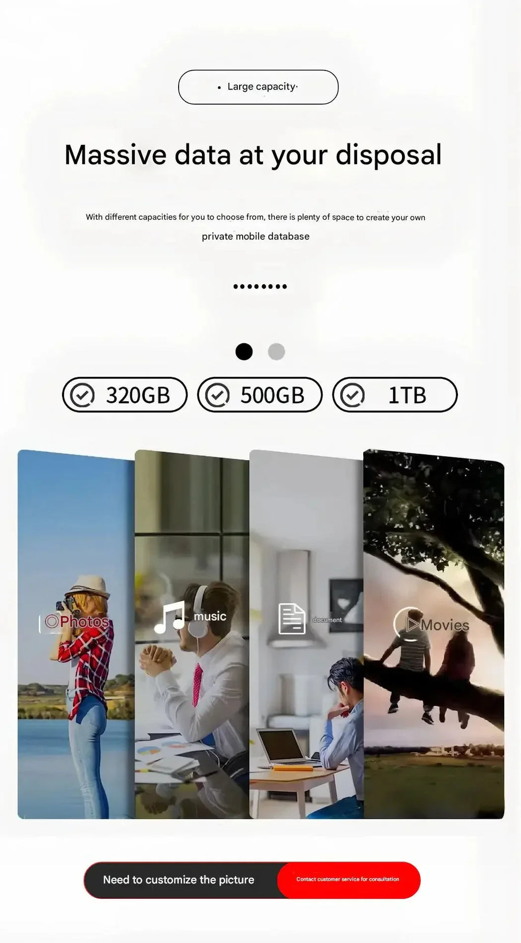 Portable HDD External Hard Drive Disk 320GB 500GB 1TB USB3.0™ - RS Store