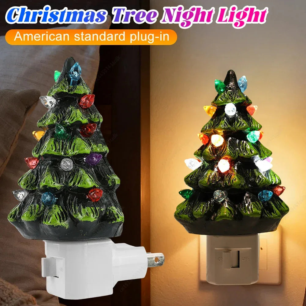 Christmas Tree Night Lamp Electric APWIKOGER™ - RS Store